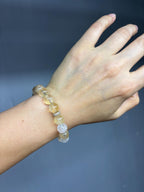 Success Crystal Bracelet | Citrine Bracelet for Abundance & Focus | Handmade Energy Gift