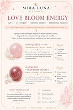Rose Quartz Strawberry Bracelet | Love Attraction, Self Love Healing, Feminine Energy Gemstone