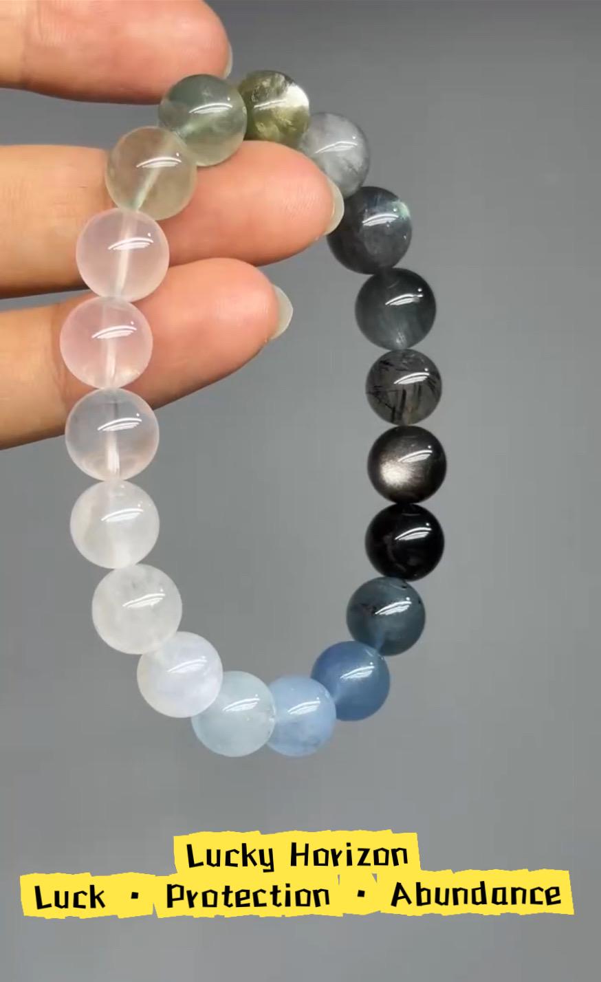 Choose Any 2 Crystal Bracelets: Mix and Match Natural Gemstone Intention Bracelet Set
