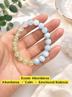 Choose Any 2 Crystal Bracelets: Mix and Match Natural Gemstone Intention Bracelet Set